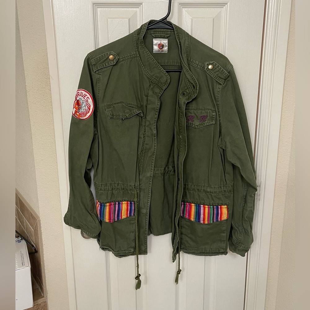 Ranch Royalty army jacket sz XL